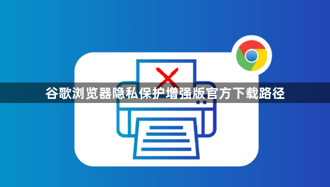 谷歌浏览器隐私保护增强版官方下载路径1