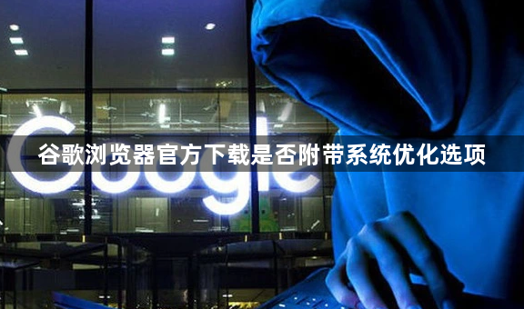谷歌浏览器官方下载是否附带系统优化选项1