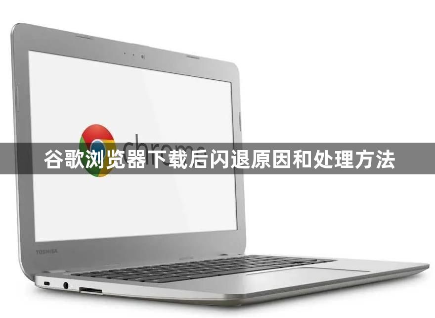 谷歌浏览器下载后闪退原因和处理方法1