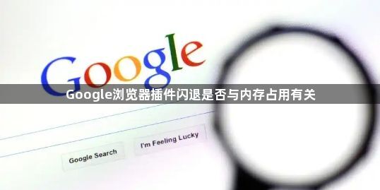 Google浏览器插件闪退是否与内存占用有关1